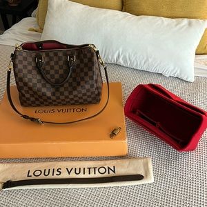 LV Speedy Bandouliere 30 Damier Ebene